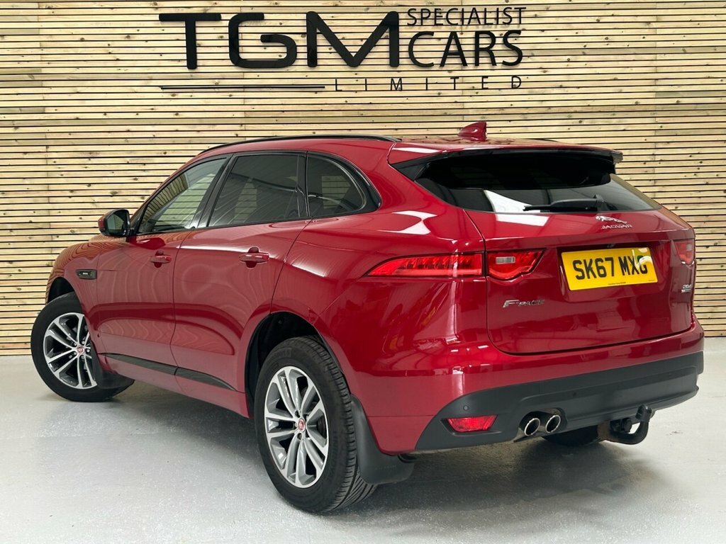 Jaguar F-Pace 2L R-sport SK67MXG Red #4