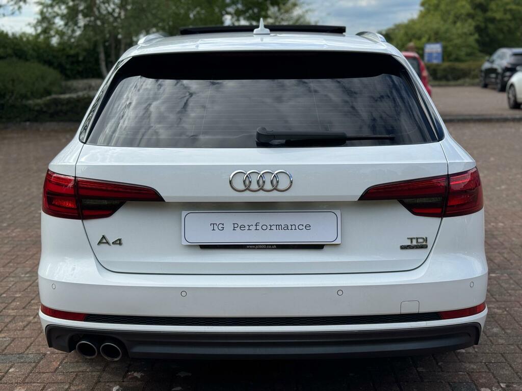 Audi A4 Avant 2.0 Tdi S Line S Tronic Quattro Euro 6 Ss White #6