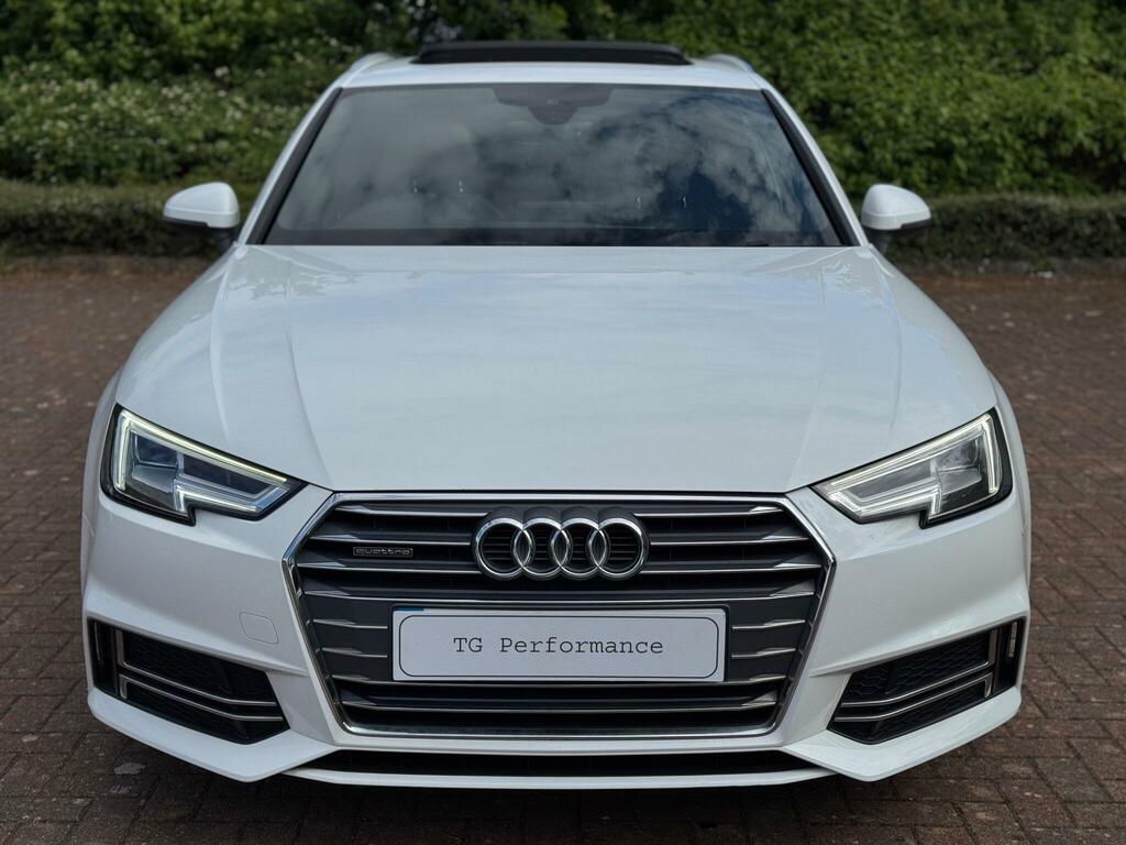 Audi A4 Avant 2.0 Tdi S Line S Tronic Quattro Euro 6 Ss White #5
