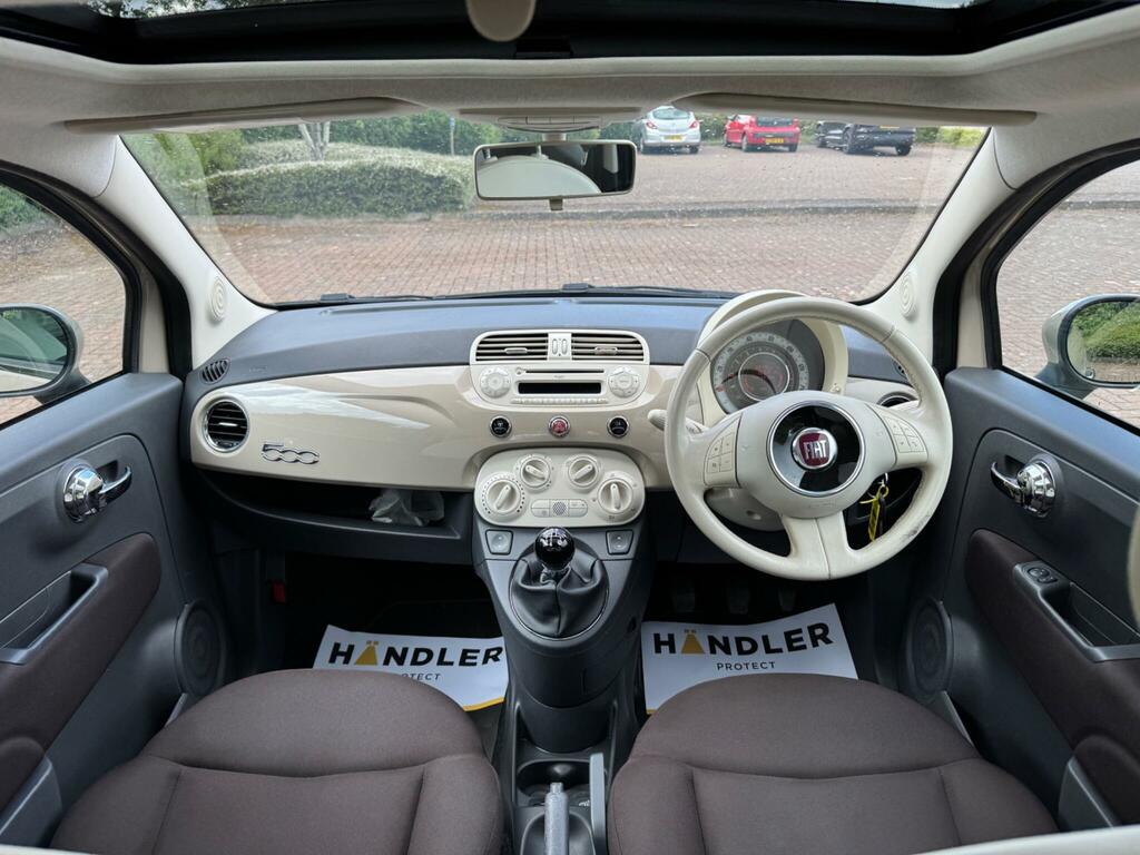 Fiat 500 1.2 Lounge Euro 4 Beige #6