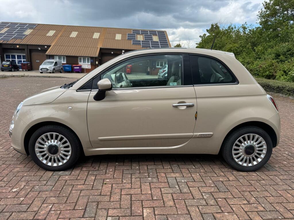 Fiat 500 1.2 Lounge Euro 4 Beige #5