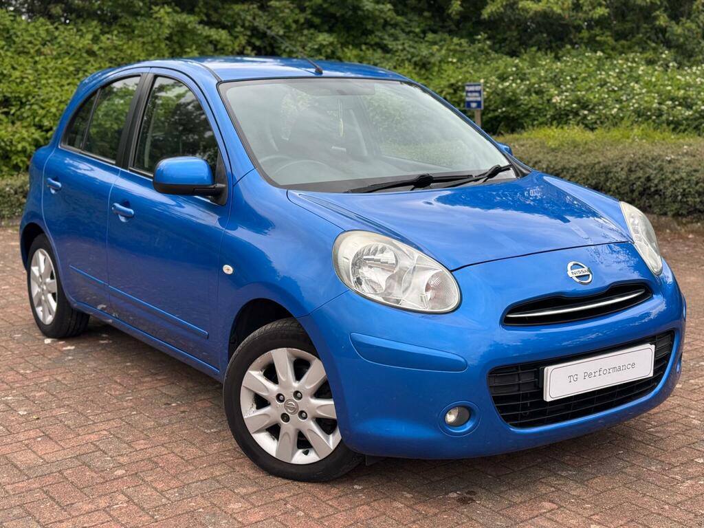 Nissan Micra 1.2 Dig-s Acenta Cvt Euro 5 Ss Blue