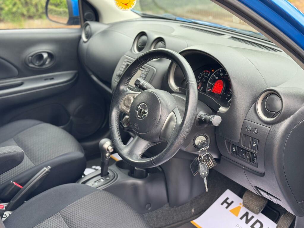 Nissan Micra 1.2 Dig-s Acenta Cvt Euro 5 Ss Blue #3