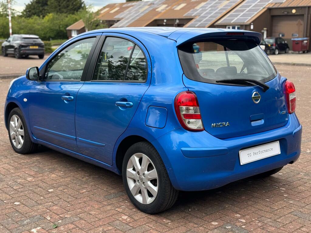 Nissan Micra 1.2 Dig-s Acenta Cvt Euro 5 Ss Blue #2
