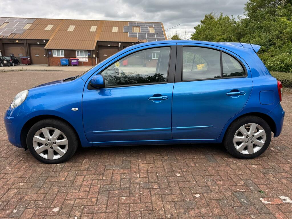 Nissan Micra 1.2 Dig-s Acenta Cvt Euro 5 Ss Blue #4