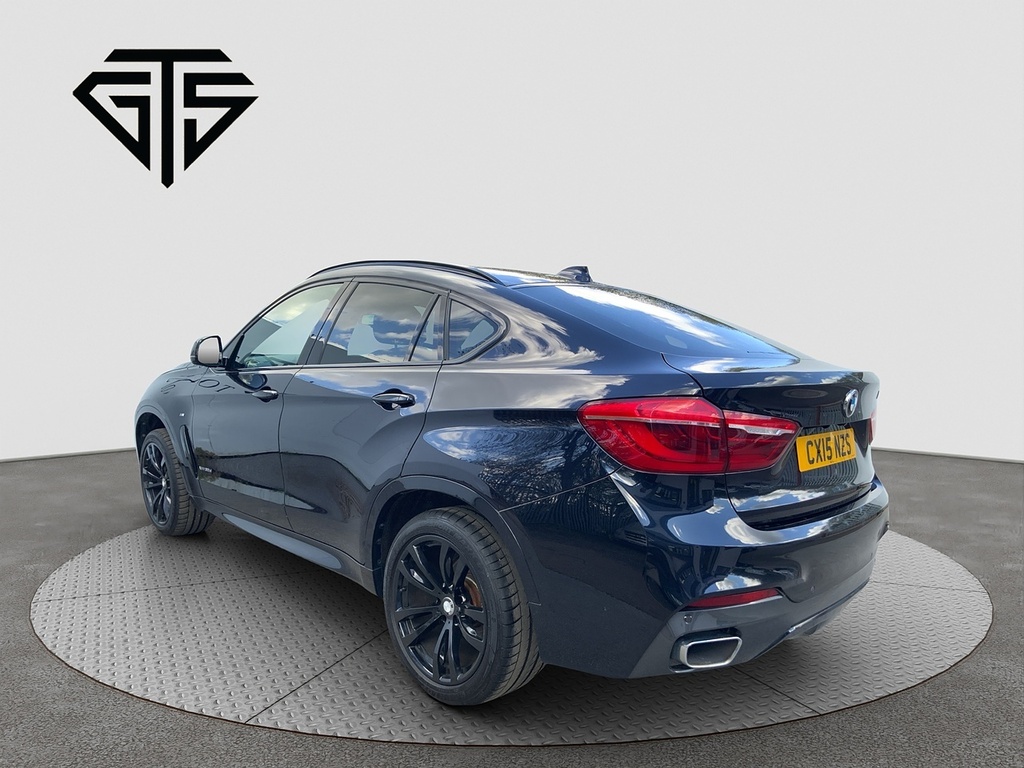 BMW X6 30D M Sport Black #5