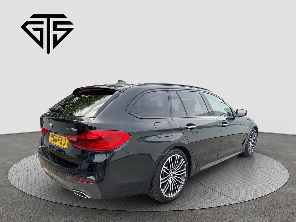 BMW 5 Series Touring M-sports DX18FAJ Black #3