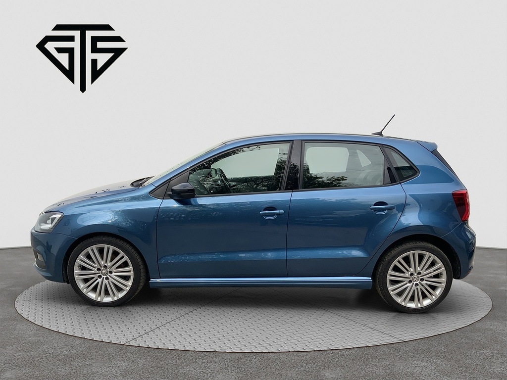 Volkswagen Polo Blue Gt Blue #6