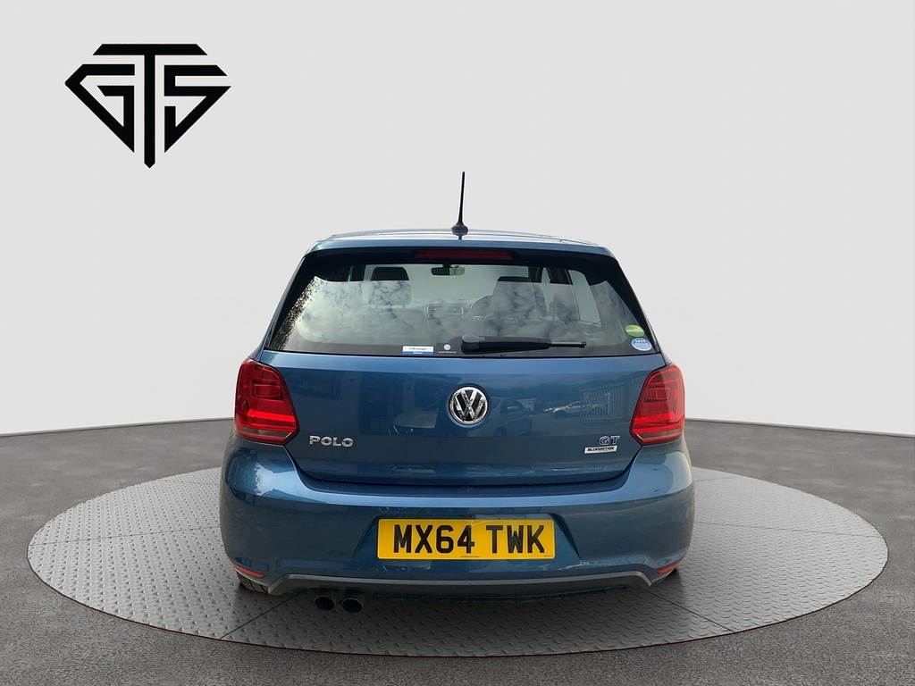 Volkswagen Polo Blue Gt Blue #4