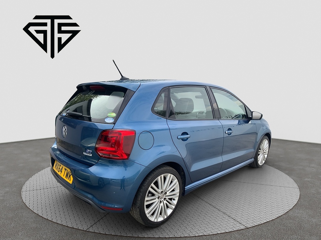 Volkswagen Polo Blue Gt Blue #3