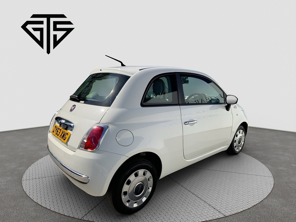 Fiat 500 Aba-31212 White #3