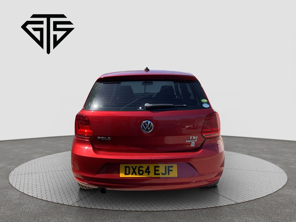 Volkswagen Polo 3600 DX64EJF Red #4