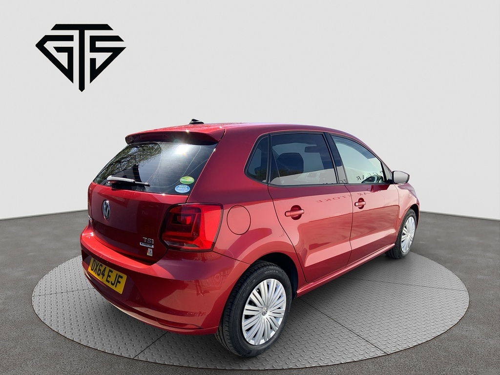 Volkswagen Polo 3600 DX64EJF Red #3