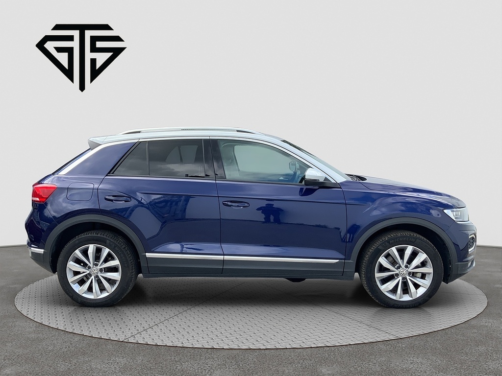 Volkswagen T-Roc Tdi Styledezain-package  Blue #2
