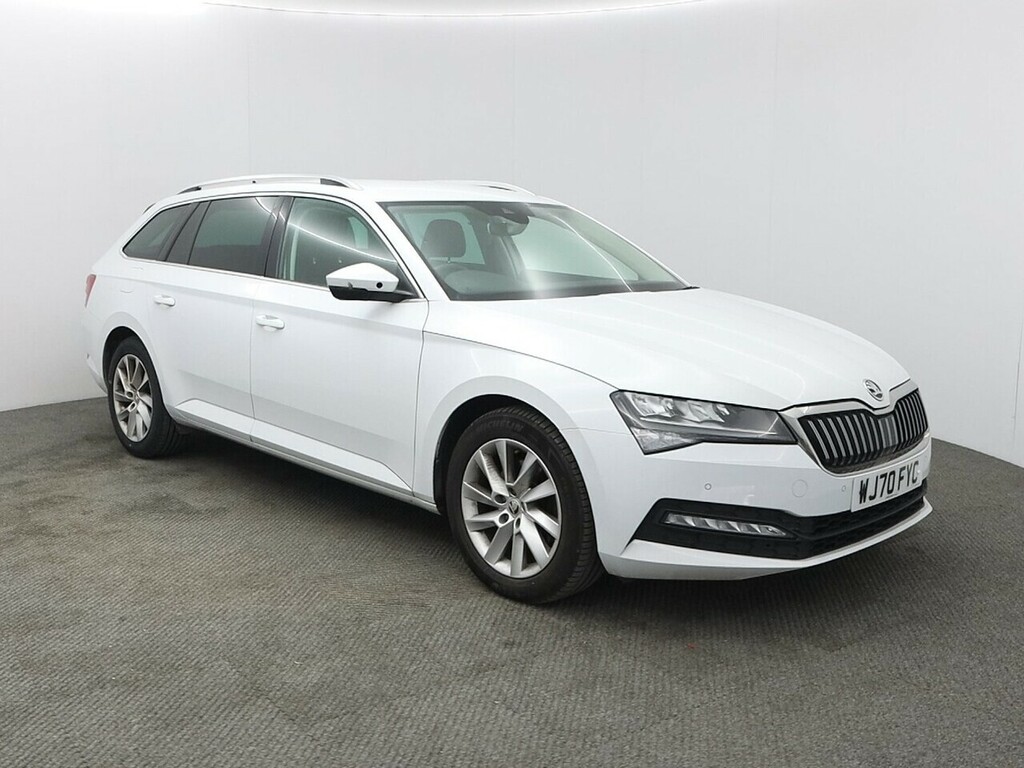 Skoda Superb Tdi Se Technology White