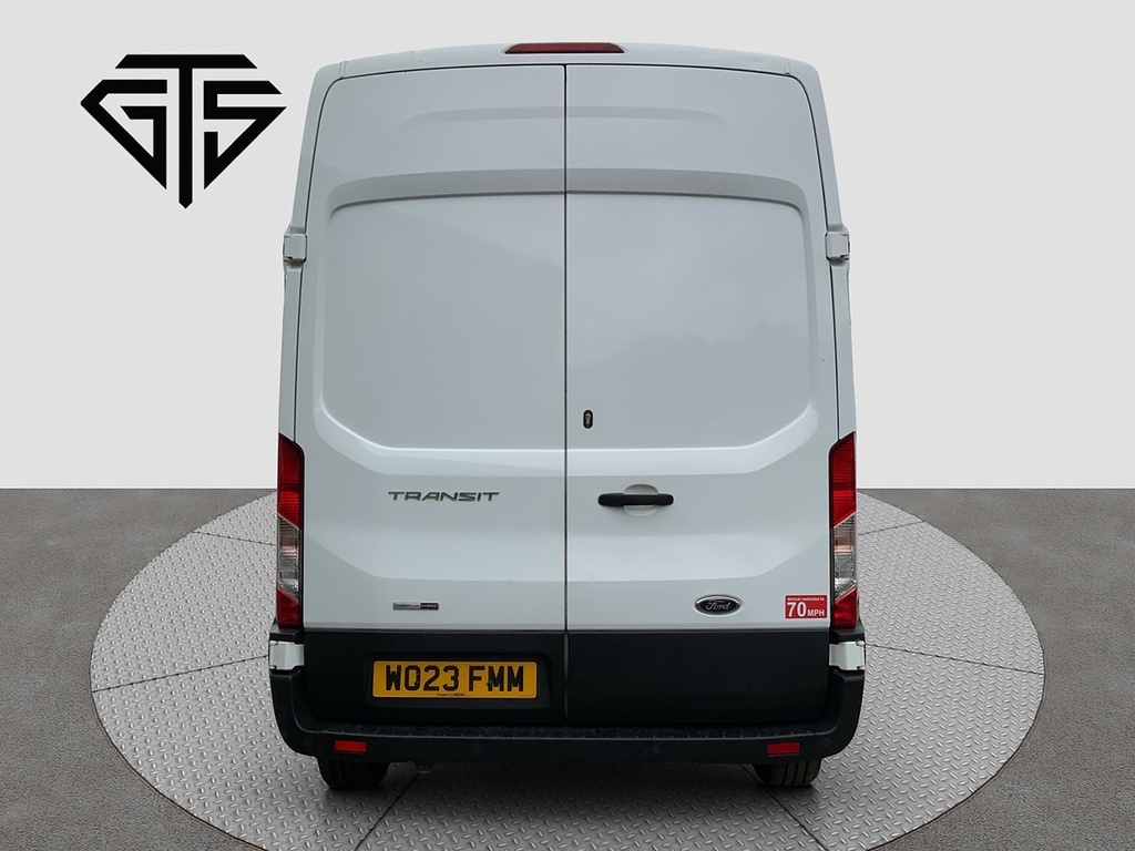 Ford Transit Custom 350 Ecoblue Mhev Leader WO23FMM White #4