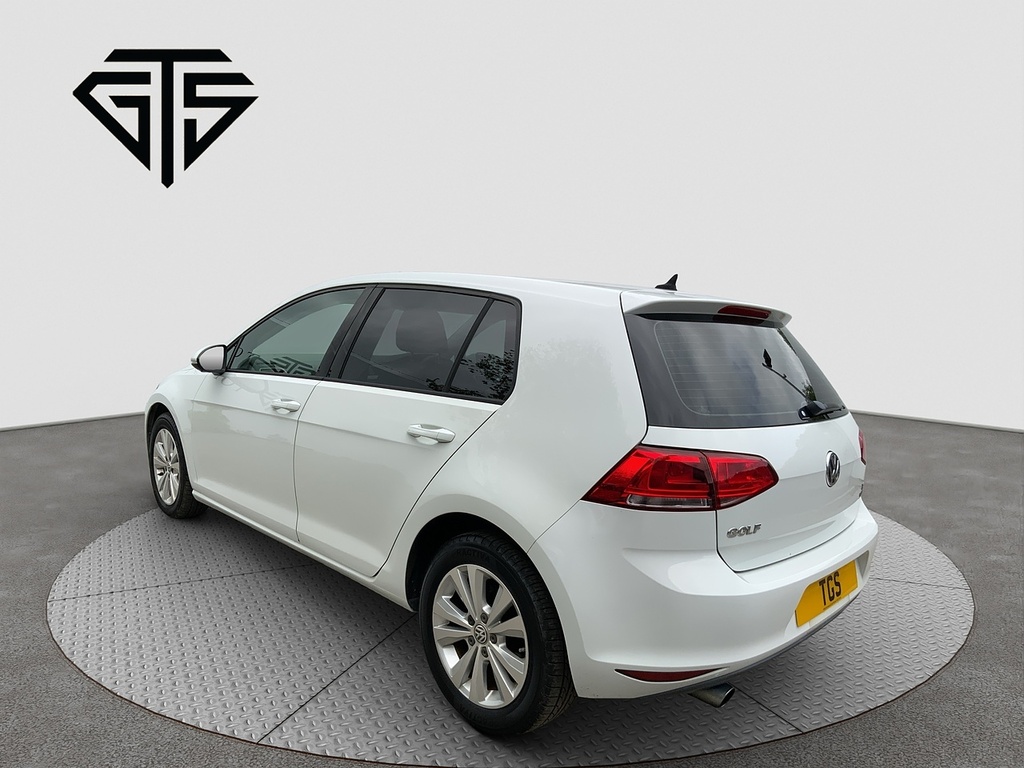 Volkswagen Golf Tsi Comfortline Bluemotiontechnology White #5