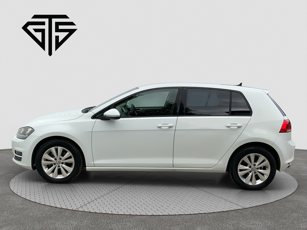 Volkswagen Golf Tsi Comfortline Bluemotiontechnology White #6