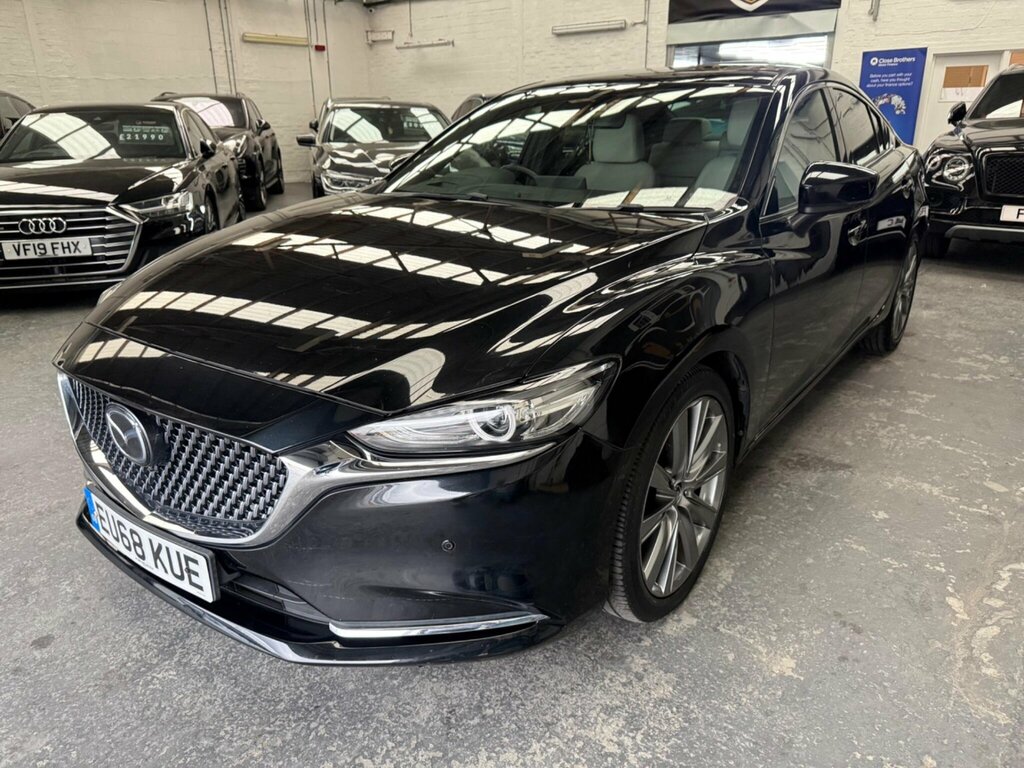 Mazda 6 2.5 Skyactiv-g Gt Sport Nav Euro 6 Ss EU68KUE Black #4