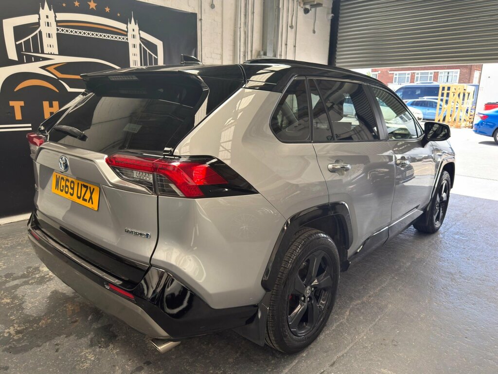 Toyota Rav 4 2.5 Vvt-h Excel Cvt Euro 6 Ss WG69UZX Silver #4
