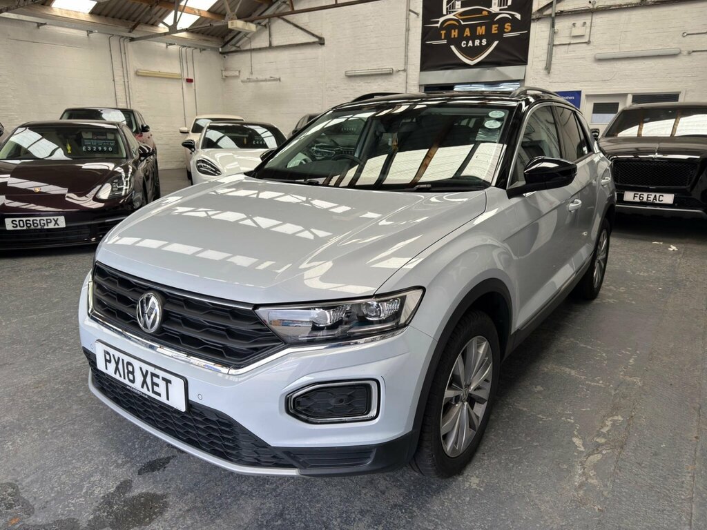 Volkswagen T-Roc 1.5 Tsi Evo Design Euro 6 Ss PX18XET Silver #5