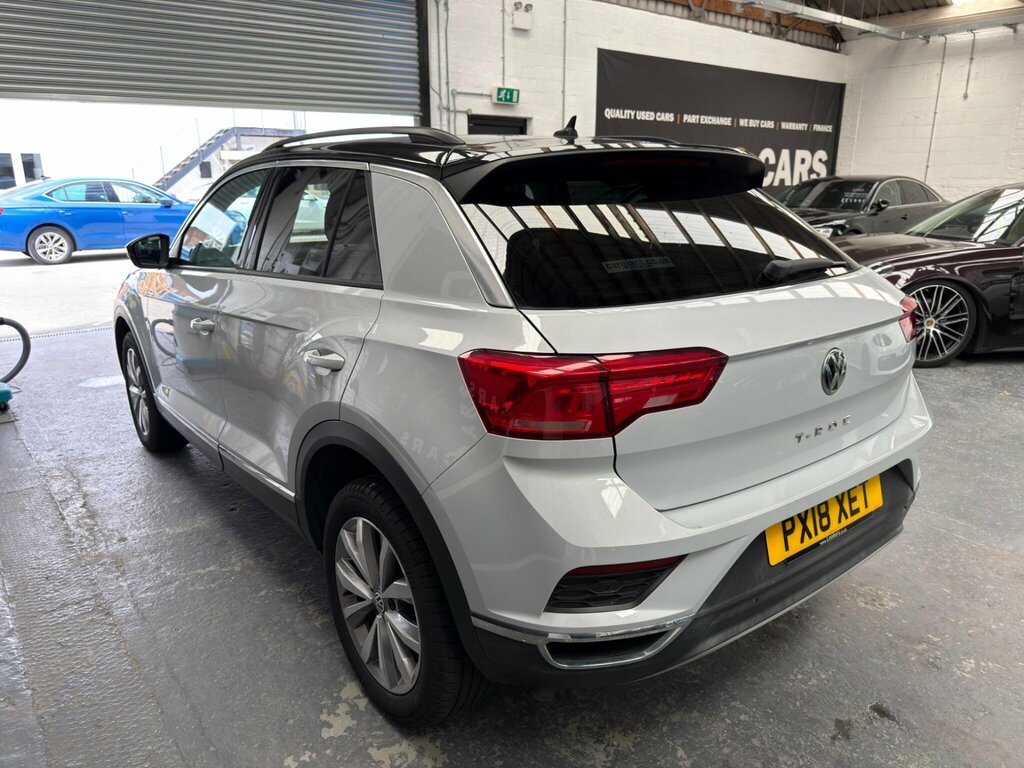 Volkswagen T-Roc 1.5 Tsi Evo Design Euro 6 Ss PX18XET Silver #6