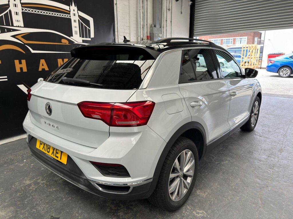 Volkswagen T-Roc 1.5 Tsi Evo Design Euro 6 Ss PX18XET Silver #4