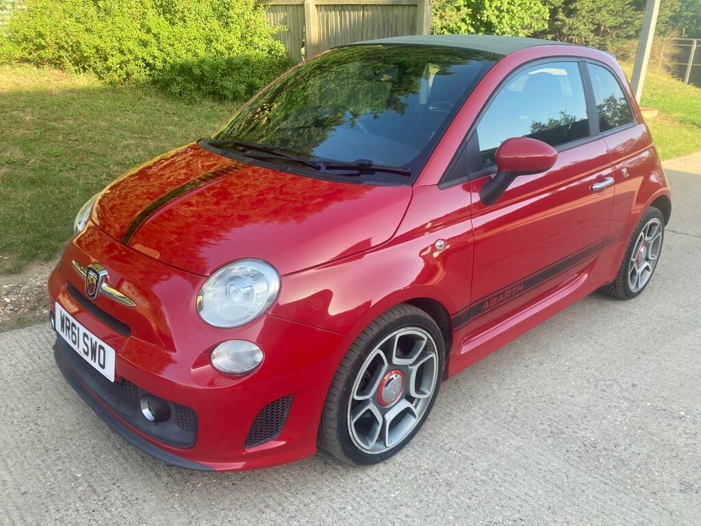 Abarth 500 1.4 T-jet Convertible Red #3
