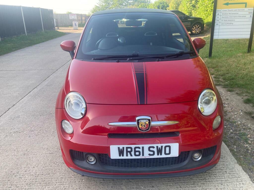 Abarth 500 1.4 T-jet Convertible Red #6