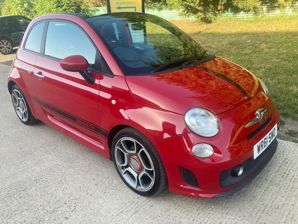 Abarth 500 1.4 T-jet Convertible Red