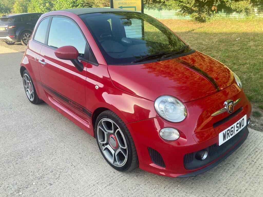 Abarth 500 1.4 T-jet Convertible Red #5