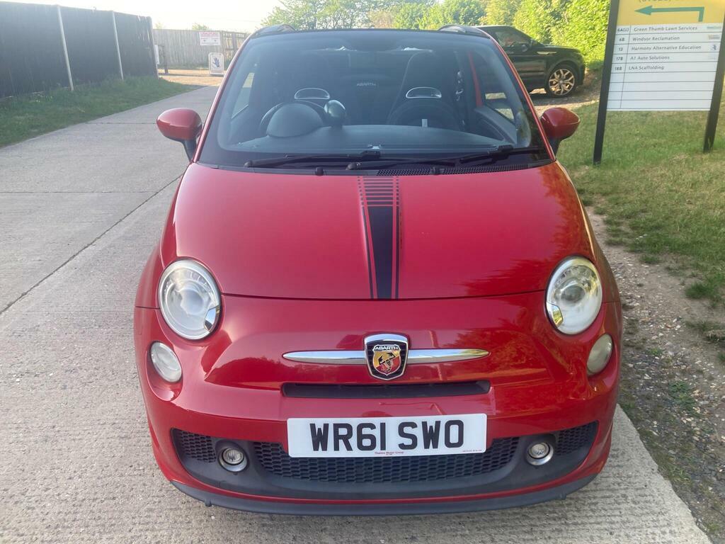 Abarth 500 1.4 T-jet Convertible Red #2