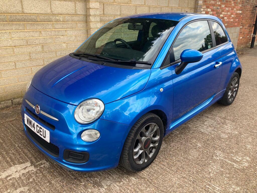 Fiat 500 1.2 S Hatchback WM14GEU Blue #4