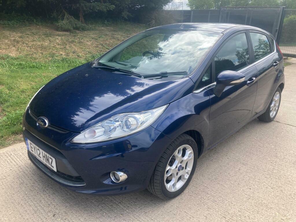 Ford Fiesta 1.4 Zetec Hatchback EY12HNZ Blue #4