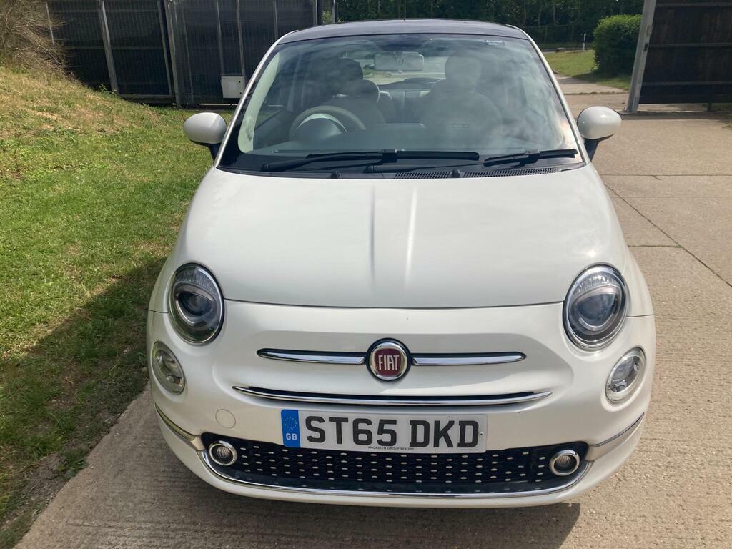 Fiat 500 1.2 Lounge Hatchback White #3