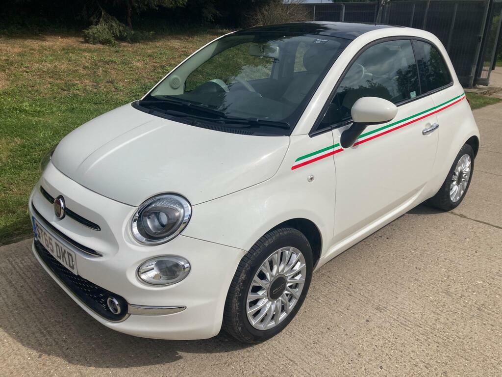 Fiat 500 1.2 Lounge Hatchback White #4