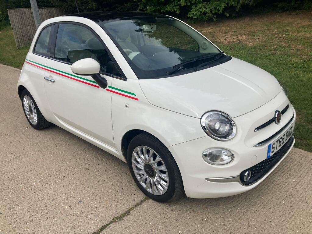 Fiat 500 1.2 Lounge Hatchback White