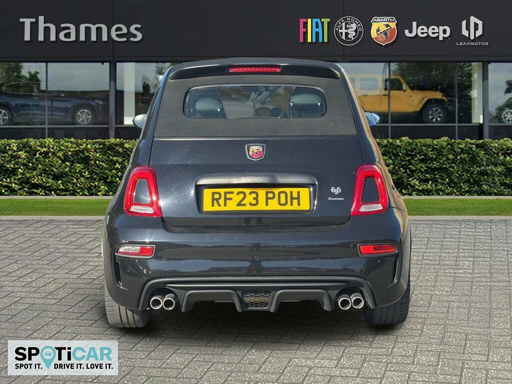Abarth 695 1.4 1.4 T-jet Turismo Cabrio Euro 6 Black #4