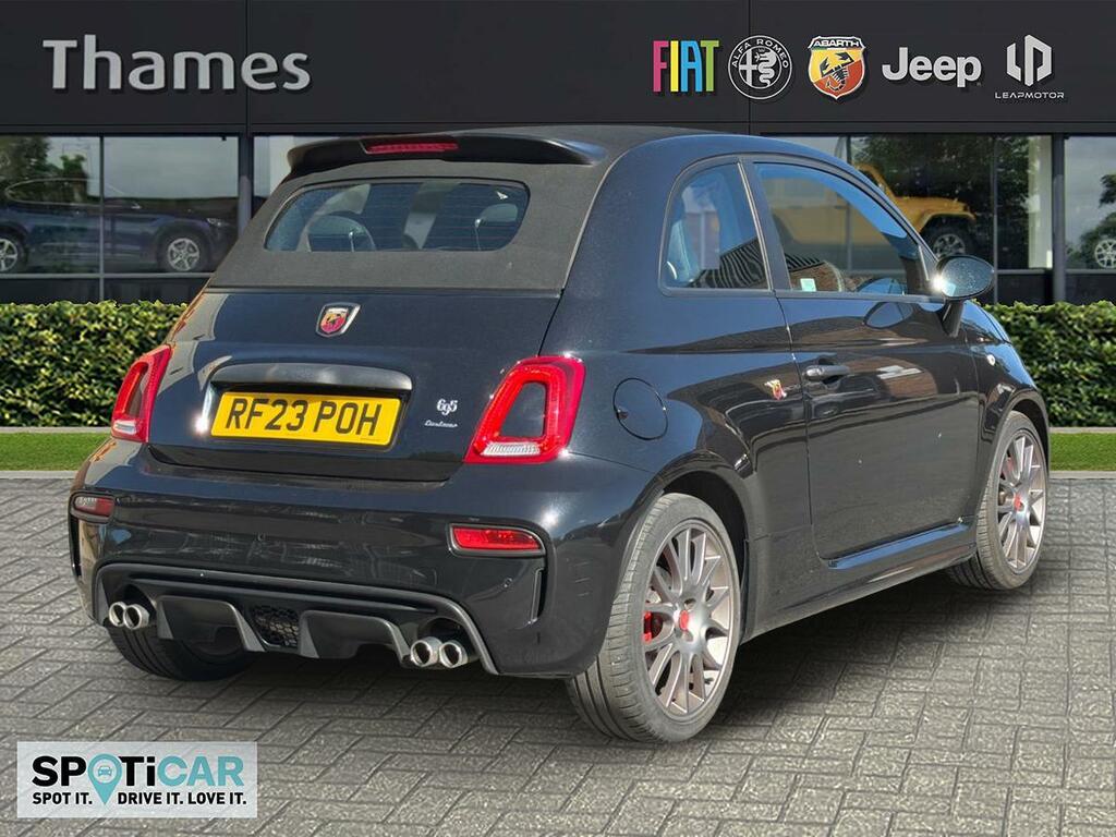 Abarth 695 1.4 1.4 T-jet Turismo Cabrio Euro 6 Black #3