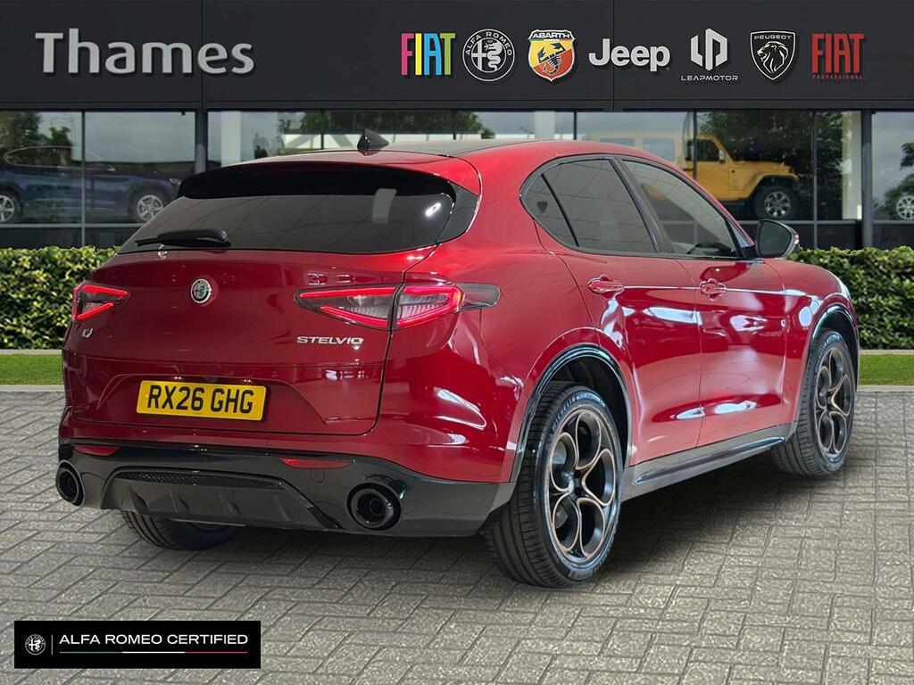 Alfa Romeo Stelvio 2 2.0T Intensa Suv Q4 Awd Euro 6 RE26MWM Red #3