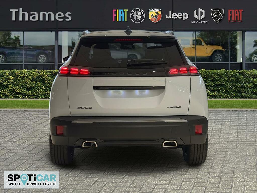 Peugeot 2008 1.2 1.2 Gt Suv Hybrid E-dsc6 Euro 6 S White #4