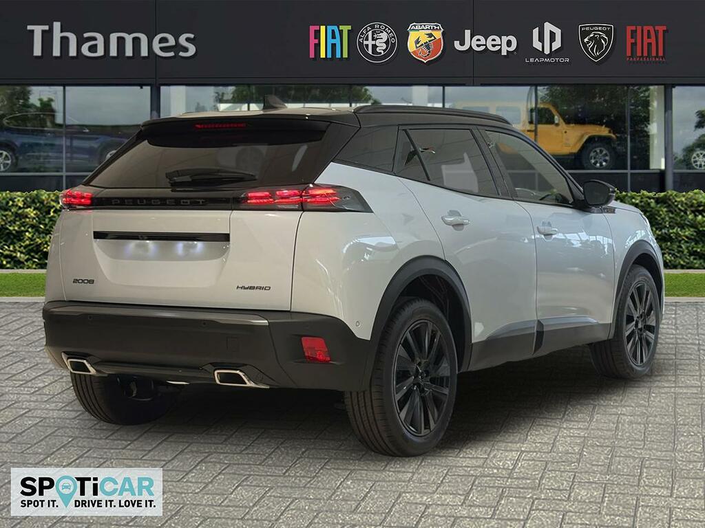 Peugeot 2008 1.2 1.2 Gt Suv Hybrid E-dsc6 Euro 6 S White #3