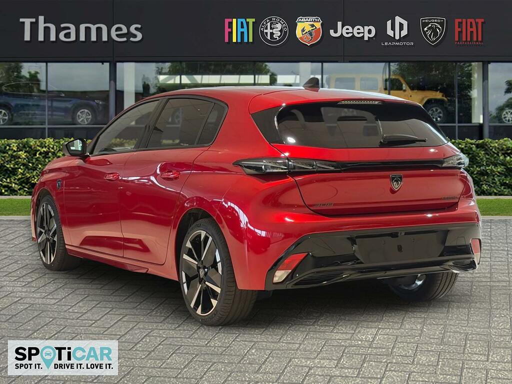Peugeot 308 1.2 1.2 Gt Hatchback Hybrid E-dsc Euro Red #5