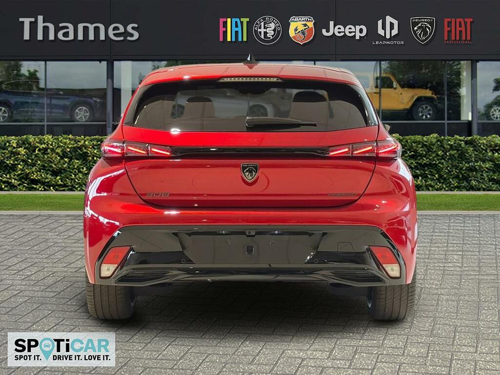 Peugeot 308 1.2 1.2 Gt Hatchback Hybrid E-dsc Euro Red #4
