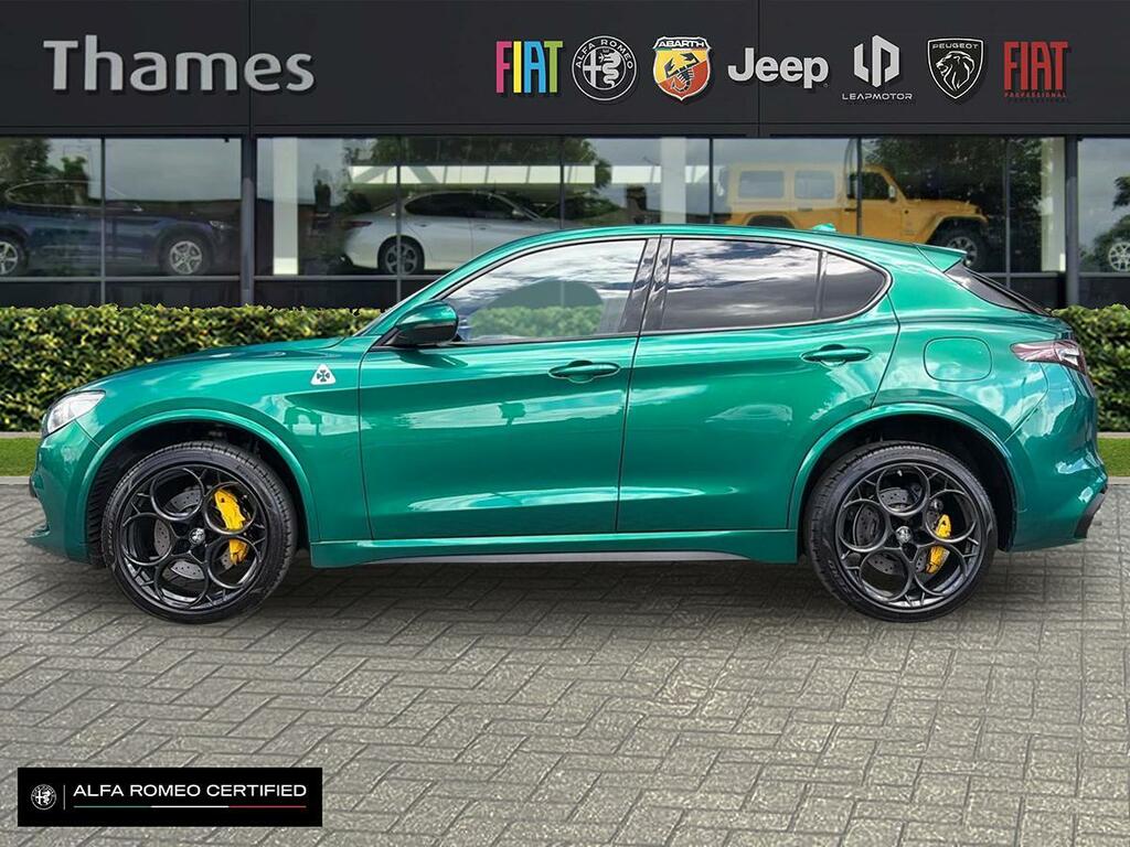 Alfa Romeo Stelvio 2.9 2.9 V6 Bi-turbo Quadrifoglio Q4 Awd Euro CE71NHN Green #6