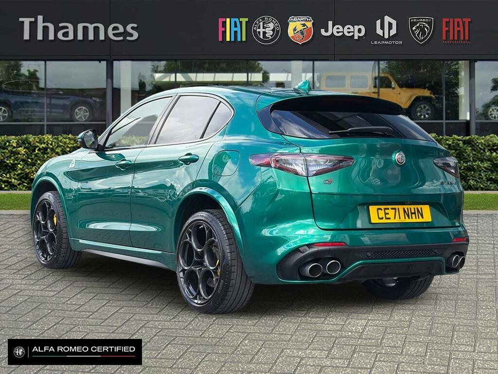 Alfa Romeo Stelvio 2.9 2.9 V6 Bi-turbo Quadrifoglio Q4 Awd Euro CE71NHN Green #5