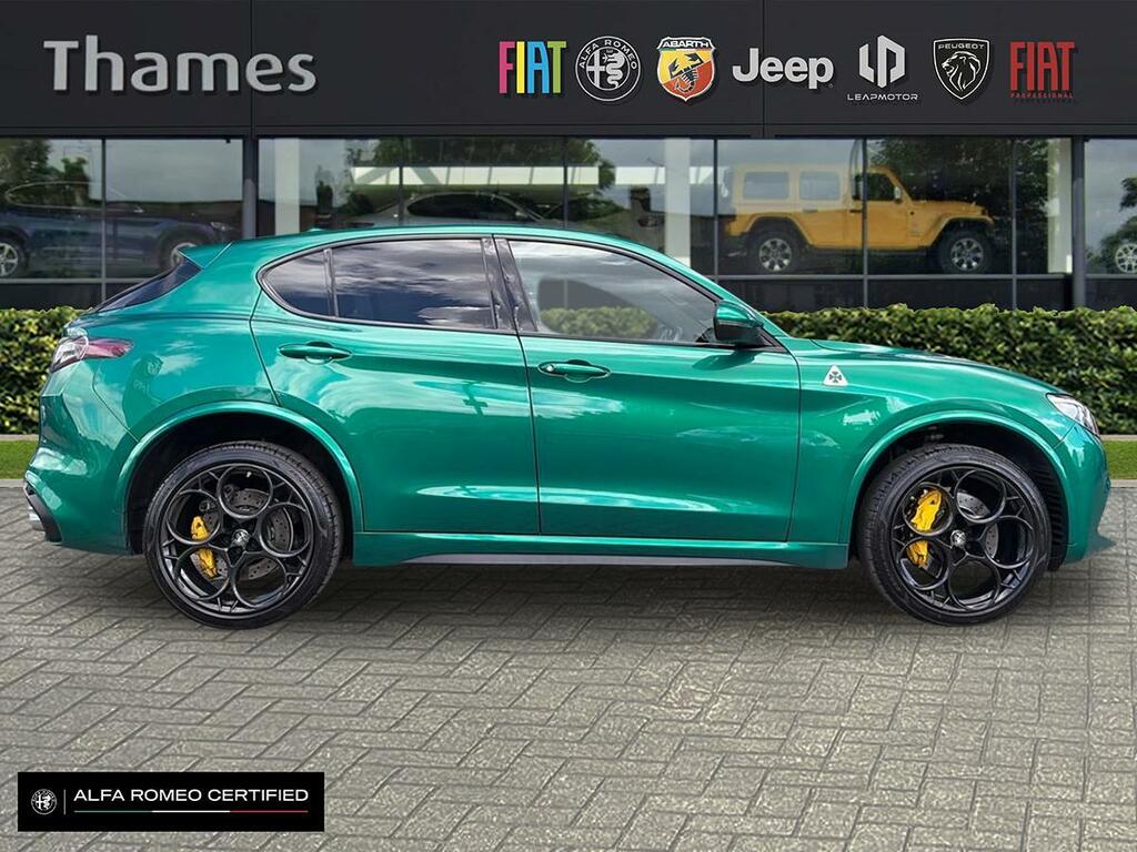 Alfa Romeo Stelvio 2.9 2.9 V6 Bi-turbo Quadrifoglio Q4 Awd Euro CE71NHN Green #2