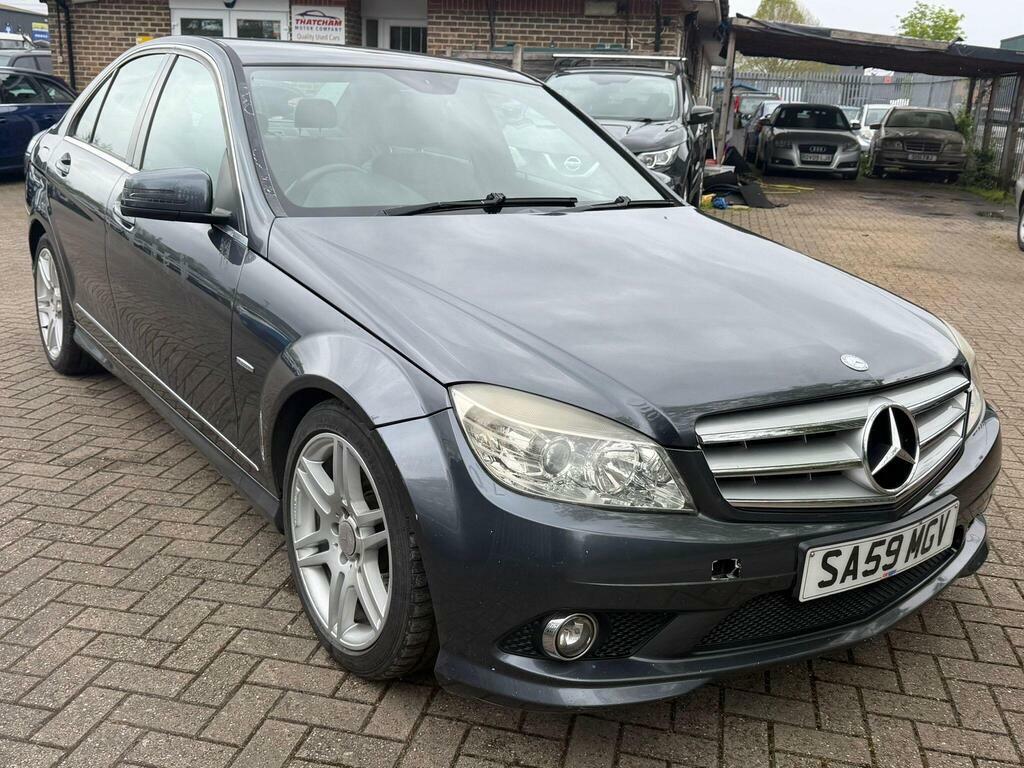 Mercedes-Benz C Class 2.1 C220 Cdi Blueefficiency Sport Euro 5 SA59MGV Grey #4