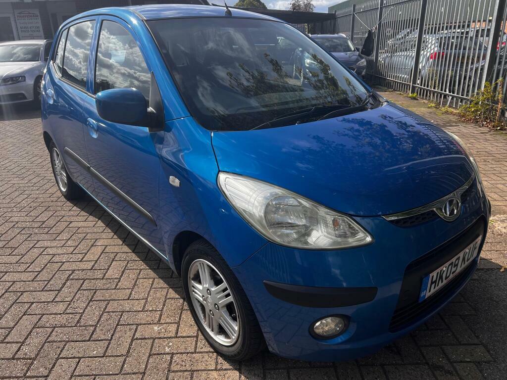 Hyundai I10 1.2 Comfort Euro 4 HK09KUF Blue #4