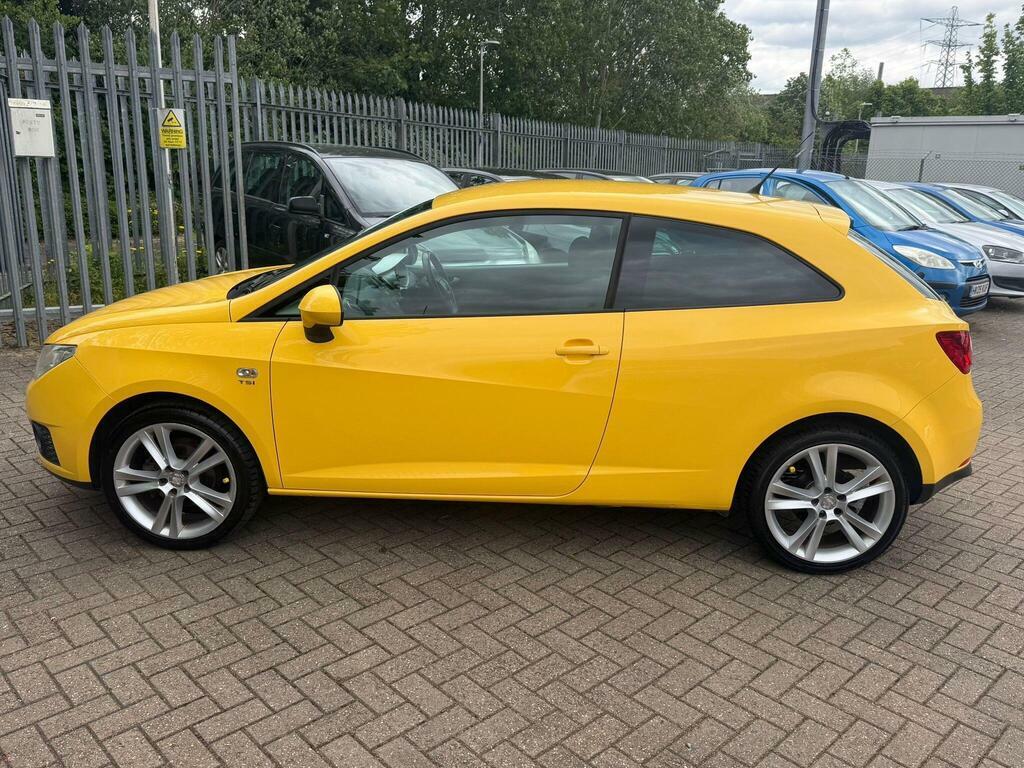 Seat Ibiza 1.2 Tsi Sportrider Sport Coupe Dsg Euro 5 Yellow #4